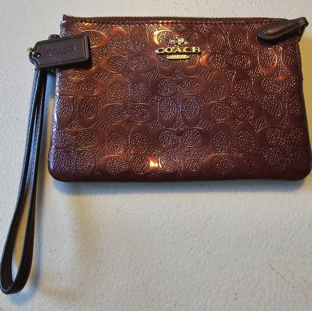 Coach wristlet
